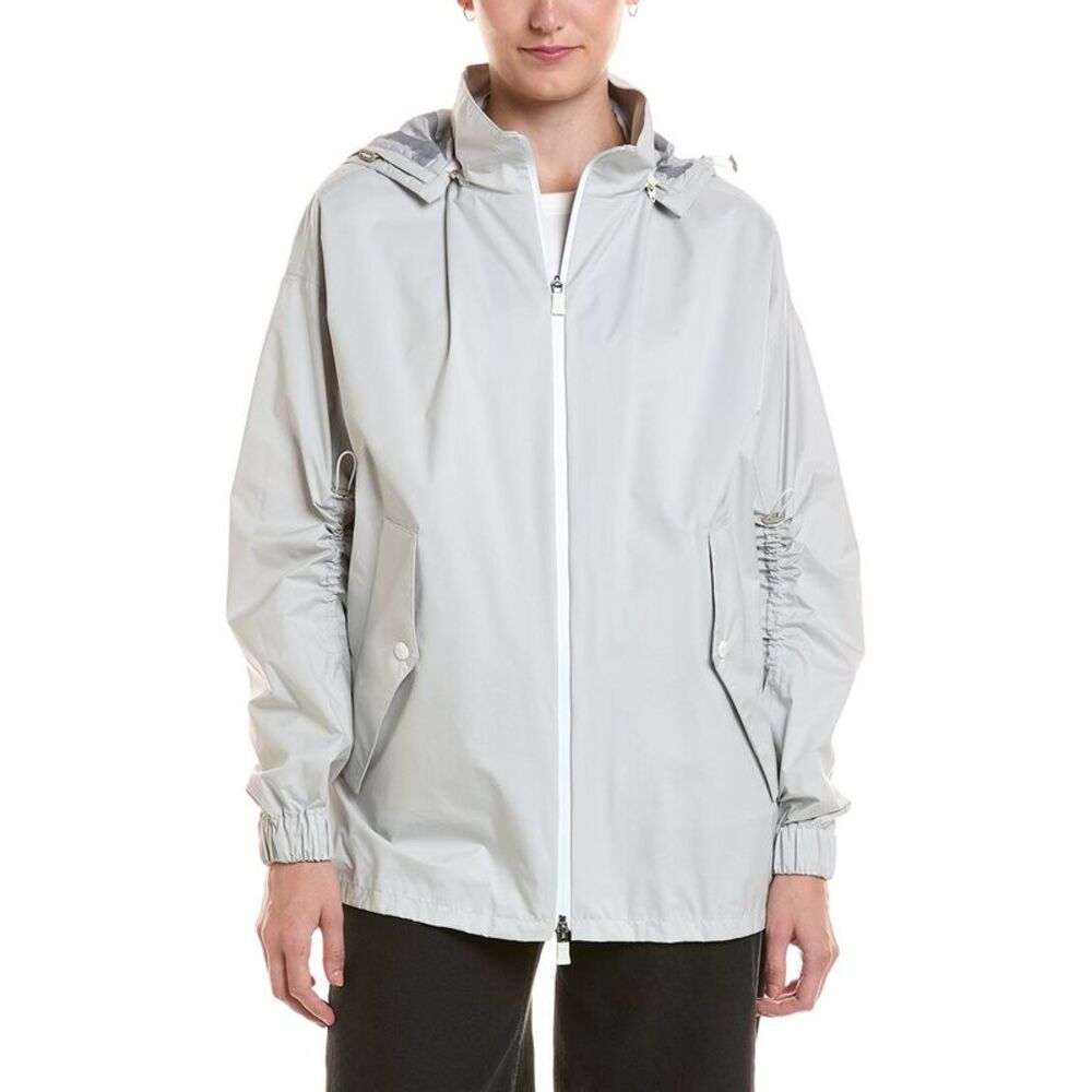 Herno Womens  Hooded Jacket, White